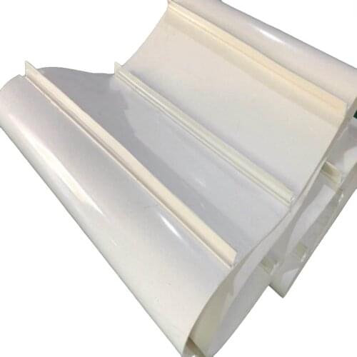 Professional Customization White PVC Industrial Transmission Belt Circular Conveyor Belt-With Baffle Plate