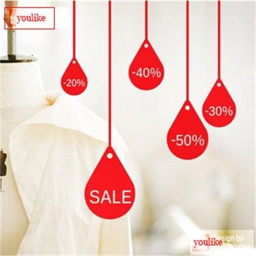 Sale Special Sign Store Window Shop Glass Door Advertising Promotion Banner Poster Wall Sticker 88*65cm