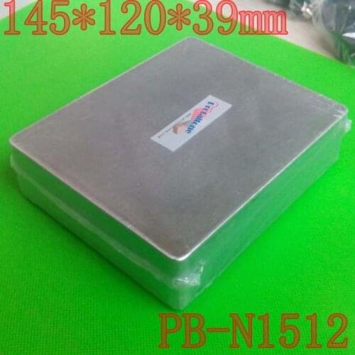 2PCS 1590XX Hammond Diecast Aluminium Stompbox Enclosure (145 x 120 x 39mm) free shipping