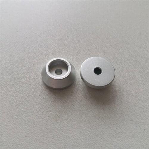 8pcs non-slip aluminum feet 15*6*3mm small speaker feet amplifier decoder shock absorber nail CD amplifier damping pads