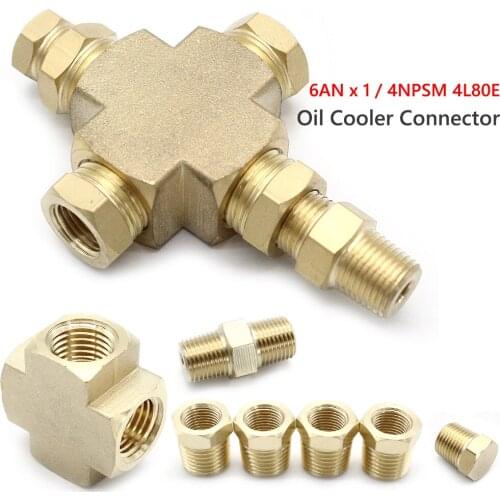 Oil Pressure Gauge Accessories Sender Sensor Adapter for Oil Pressure Temp Gauge Meter 1/8-27 NPT 1/4-18 NPT