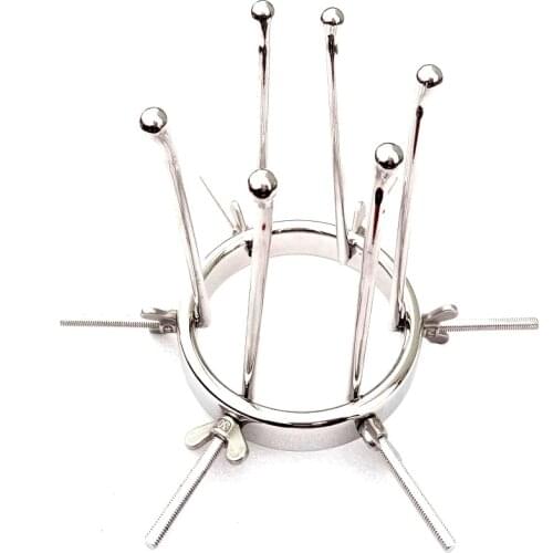 Stainless Steel Anal Stretcher Viginal Speculum Expansion Anus Expender Tool Fetish Play Butt Plug Dilation Adult Games