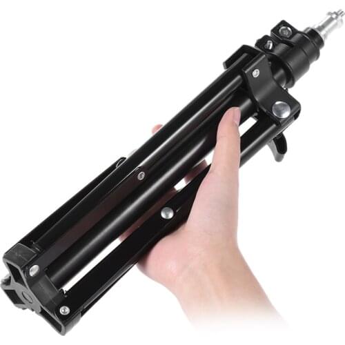 Andoer Photography Photo Studio 50cm / 20inch Aluminum Alloy Mini Light Stand Table Top Backlight Stand