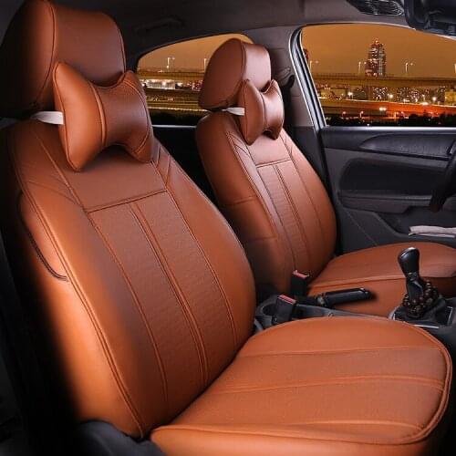 Automobile seat covers pu leather for MITSUBISHI lancer lancer V3/5/6 Pajero Sport Outlander Pajero V73 V77 Grandis EVO IX dx 7