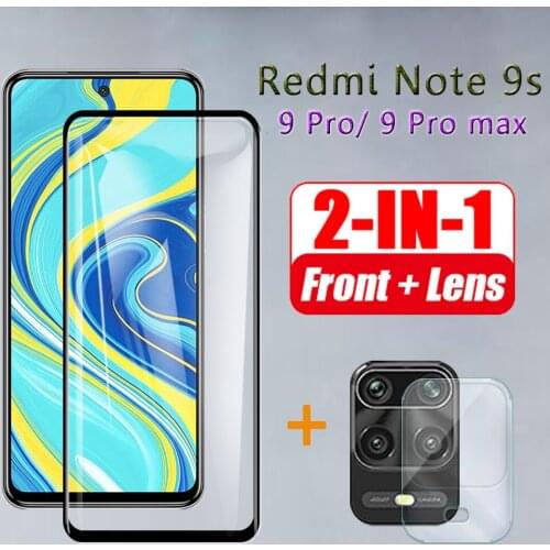 Case for redmi Note 9s pro max with camera lens for xiaomi red mi note9s phone Protective cover xaomi readmi note9pro cases 2in1
