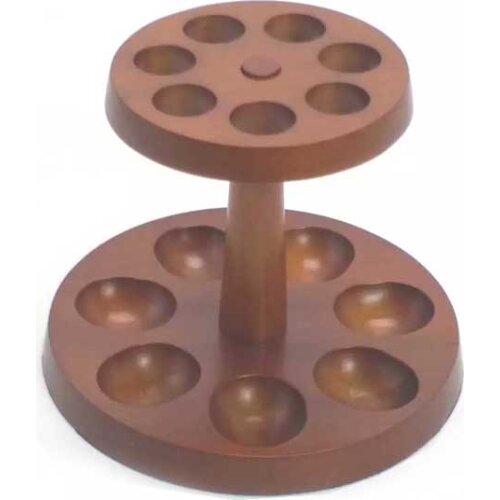 Wood 7 Pipes Holder Tobacco Pipe Stands Rack Smoking Tools Holder For Men Gift