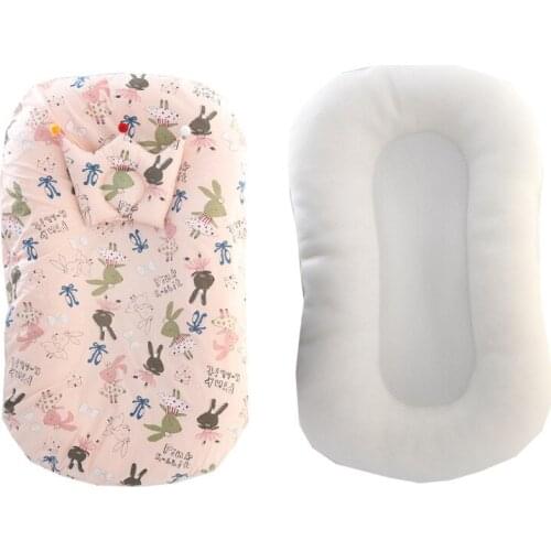 Baby crib, bed, newborn, imitation pressure, portable, removable and washable newborn baby bionic bed, cotton uterus bionic bed