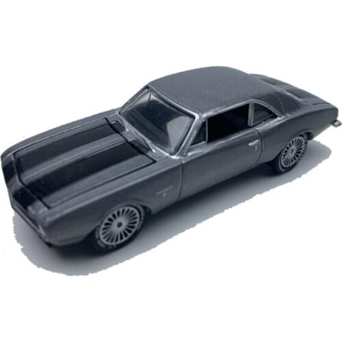 GreenLight 1:64 1967 Chevrolet Camero Silver Alloy model car Metal toys for childen kids diecast gift