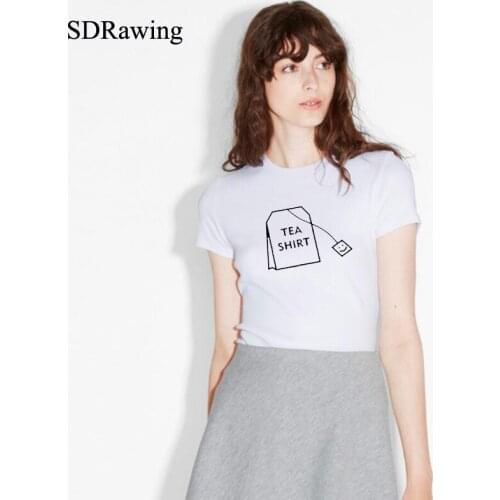 Top sale Humor Tea Shirt Graphic tees Women Clothing 2020 Summer Funny t shirts Harajuku Tumblr Hipster Ladies T-shirt