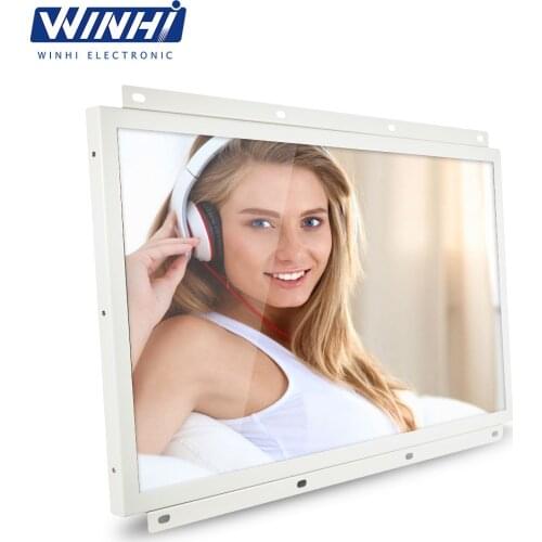 18.5 inch metal case landscape portrait screen display for museum android network remote control management digital signage