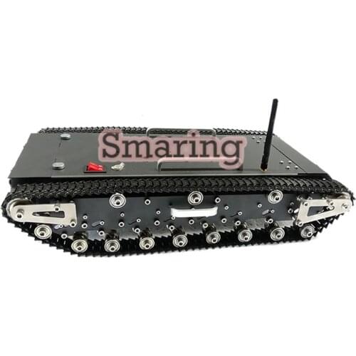 The Upgrade WT-500S Tracked Tank Car Carry More Than 20kg Obstacle-surmounting Robot Parts For DIY Tank Car