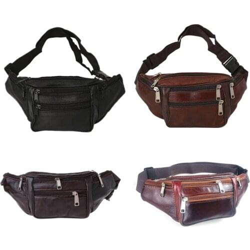 THINKTHENDO New Fashion Men Waist Fanny Pack Waist Belt Bag Pouch Casual Travel Hip Purse Bags for Men Women 2020 Portable