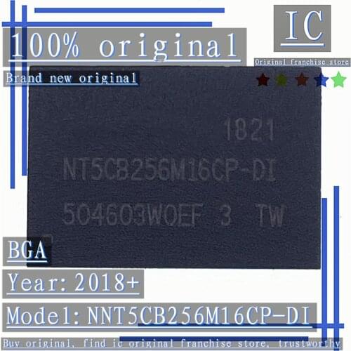 2018+100% Brand new original 1PCS-10PCS NT5CB256M16CP-DI BGA DDR3 flash memory storage chip