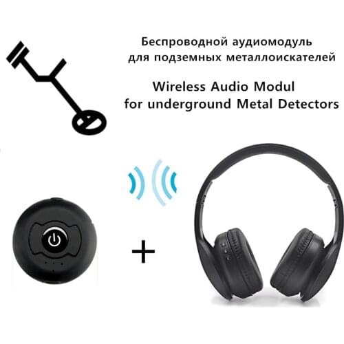 Wireless Module and Wireless Headset Detecting Accessories for Underground Metal Detector