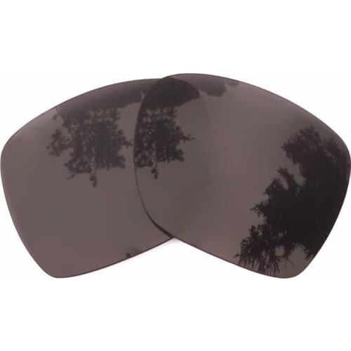Black Polarized Replacement Lenses for Deviation Sunglasses Frame 100% UVA & UVB Anti-scratch