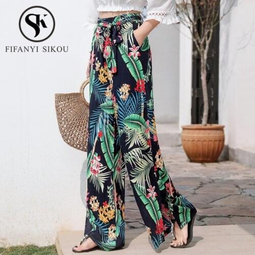 Женские брюки широкие FIFANYI SIKOU China At AliExpress