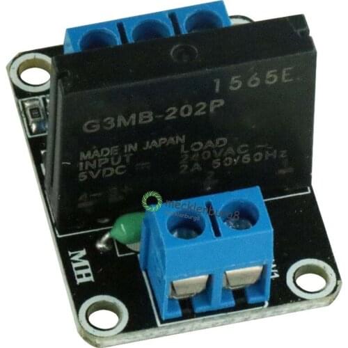 G3MB-202P 5V DC 1 channel solid state relay board module for Arduino high level fuse for Arduino SSR g3MB-202P