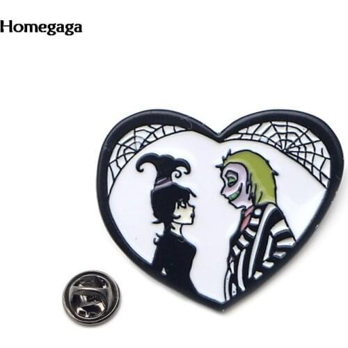 Homegaga vintage cartoon metal alloy tie pin badge para shirt bag clothes backpack brooches badges medals decorations D1884