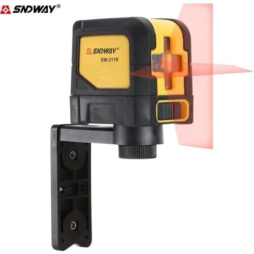 SNDWAY laser level self leveling laser Leveler Vertical & Horizontal 2 cross lines Super Powerful Red laser beam line tool