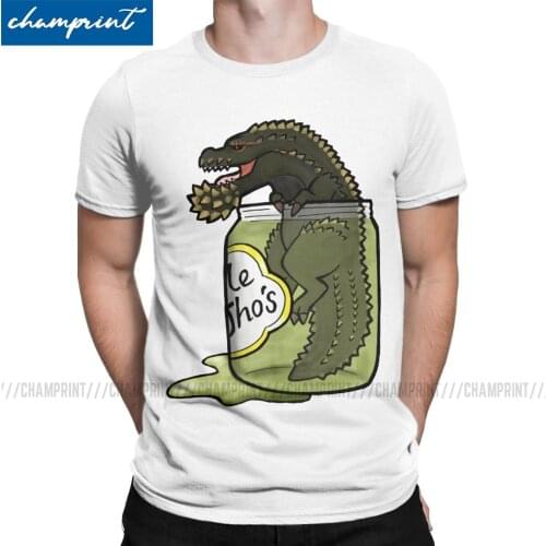 Mens The Terrifying PickleJho T Shirt Monster Hunter World MHW Game Cotton Tops Vintage Short Sleeve Tees Plus Size T-Shirt