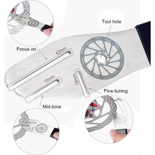 NEW Bike Disc Alignment Tool Bicycle Brake Wrench Bicycle Disc Brake Pad Repair Tool MTB Adjustment Alignment Tool Gap Regulator
