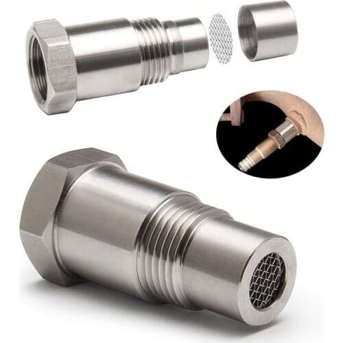 Oxygen O2 Sensor Spacer Adapter Bung Catalytic Converter Fix Check Engine Light