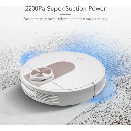 Original Viomi SE robotic vacuum cleaner LDS navigation sweep and mop home office carpet 2200Pa work with suction Mijia APP