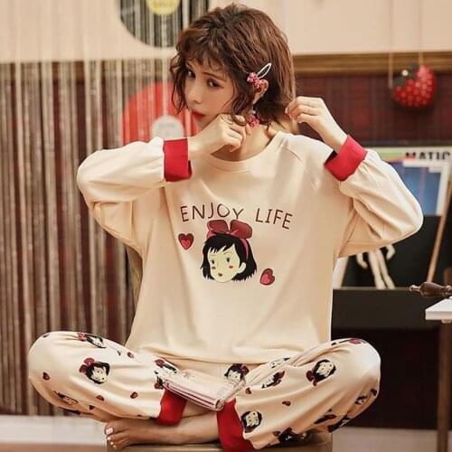 RolinBee Women's Long Sleeve Pajamas