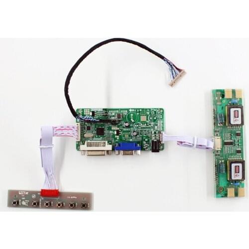 RT2281 LCD controller board with DVI VGA support for 19 inch 1280X1024 lcd panel M190EG01 V2 LTM190EX-L21 diy free shipping