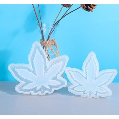 Maple Leaf Epoxy Resin Ashtray Mold DIY Silicone Molds for Crafts 3D