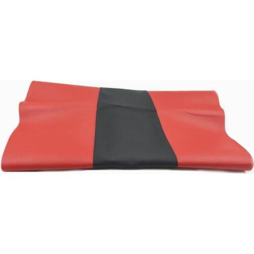 LOGO PU Leather Waterproof Driver Seat Cover Protector Off Road Dirt Bike Motor Bike for Honda XR250 XR450 XR 250 450