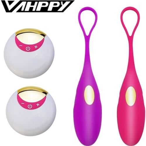 Egg Vibrator Wireless Remote Powerful Vibrations Remote Control Vibrating Egg G- Spot kegel balls Vibrator Sex Toy for Women