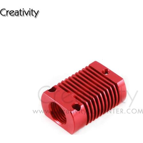 10PCS/lot 3D Heat Sink Fin Aluminum Cooling Block 27 * 20 * 12mm for CR-10 S 3D Printer MK10 Extruder Heating block