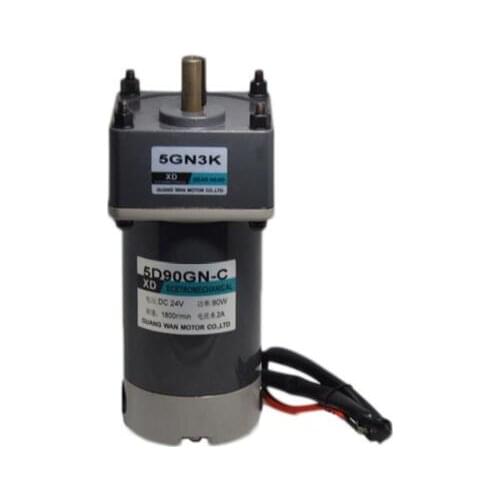 12V 300rpm speed reducing motor 90W micro torque motor with slow torque