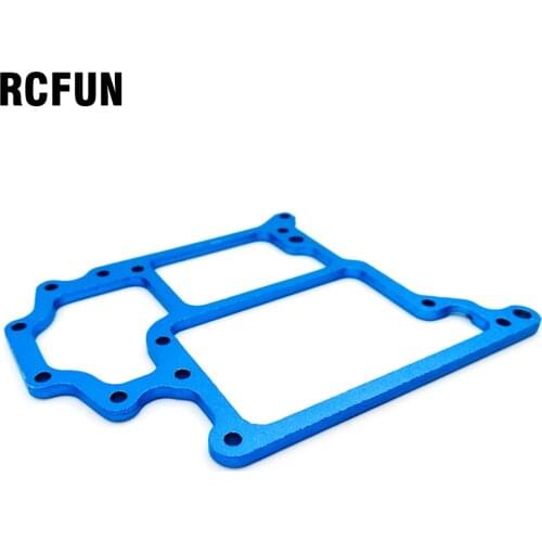 2pcs HSP 122065 Aluminum Alloy Compact Radio Tray Metal Second Floor Board Upgraded Parts for 94108 1/10 RC Big Foot Cars S218