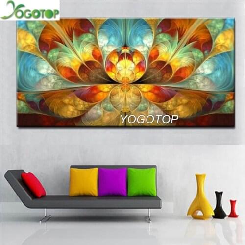 Large art diamond rhinestone Abstract butterfly flower embroidery diamond mosaic full round square 5d diamond painting YY2970