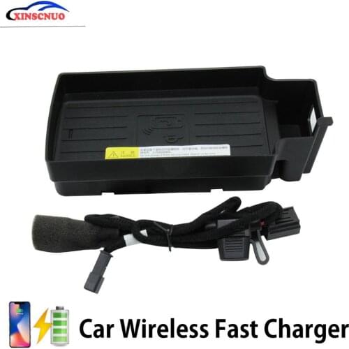 Car Accessories For Audi Q3 2013-2018 QI Wireless Charger Fast Charging Module Wireless Onboard Car Charging Pad