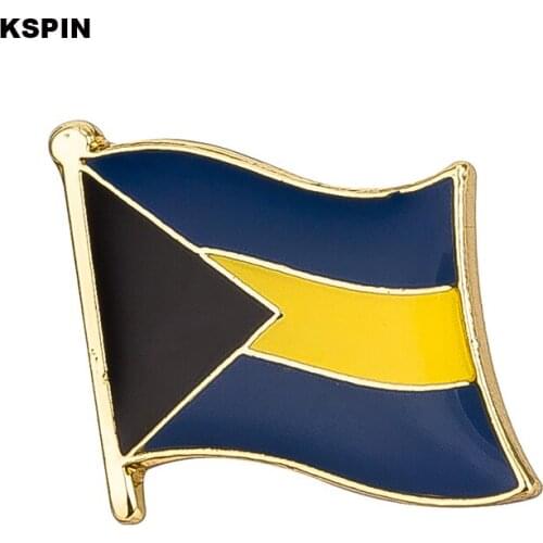 Bahamas flag pin lapel pin badge Brooch Icons 1PC