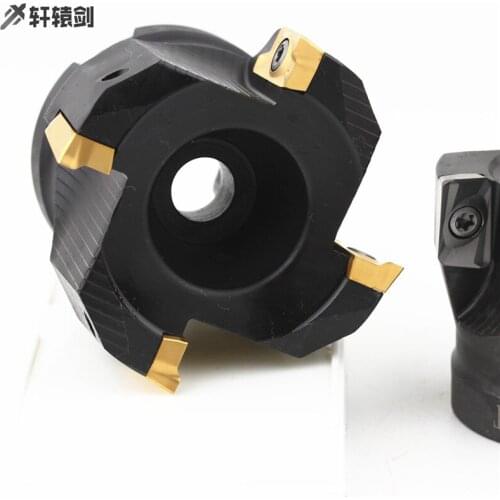 BAP300R 40 50 63 22 4T H 90 Degree Right Angle Shoulder Front End Milling Cutter CNC Tool Carbide Insert APMT1135