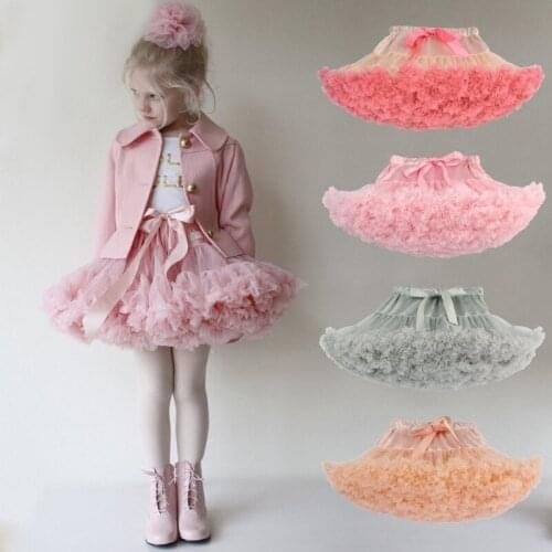 COOTELILI Kids Girls Tulle Skirt Baby Girl Clothes Tutu Skirt Princess Skirts Skirt For Girls Clothes Parent-child outfit