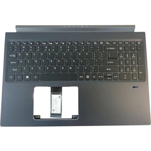 JIANGLUN For Acer Aspire A715-74G Black Palmrest w/ Backlit Keyboard 6B.Q55N2.001