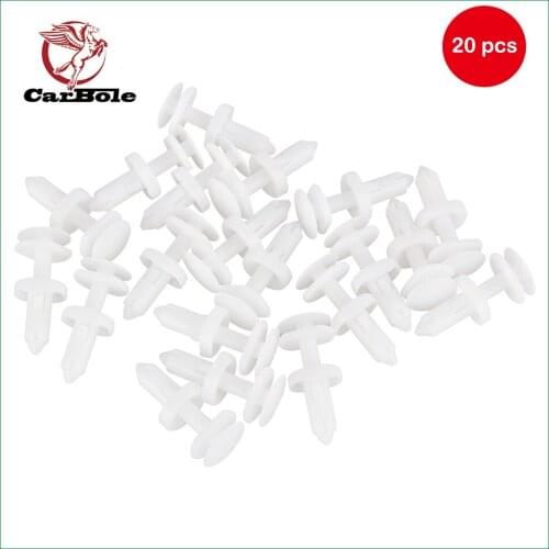 CARBOLE 20 Pcs Retainer Clip Door Trim Panel Push Type for G M Truck Chevrolet