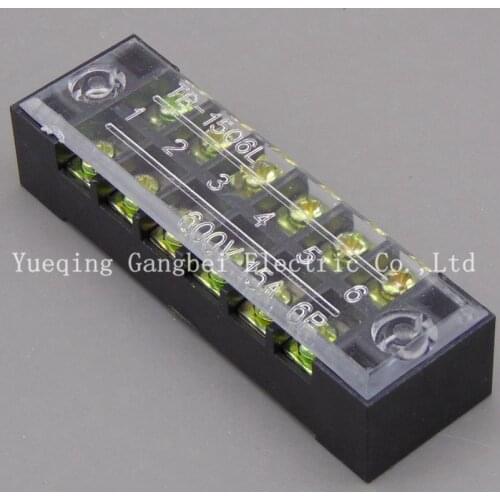 Terminal blocks TB-1506(15A 6P) Patch panel Wiring row junction box