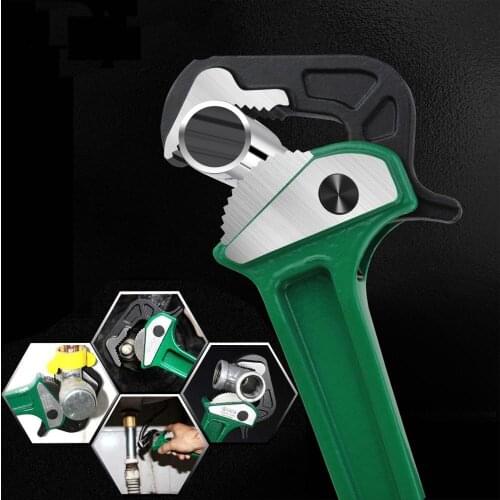 LAOA Multifunctional Water Pump Pliers Pipe Water Pipe Pliers Pipe Pliers Wrench Pliers Type Tool Movable Forceps Manual Tool