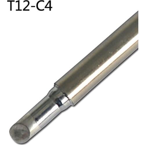 Gudhep T12 Soldering Iron Tips T12-C4 Replacement Tips for FX950 FX951 Soldering Rework Station