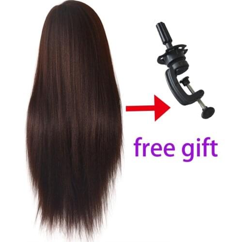 Professional training heads with long thick hairs practice Hairdressing dolls head hair Styling maniqui tete mannequins for sale