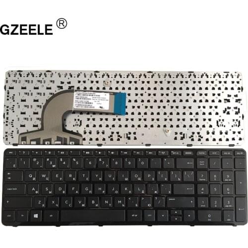 GZEELE russian laptop Keyboard for HP for PAVILION SN6126 SN7136 SG-59800-79A black V140502AS2 SL PK1314D2A18 749658-DB1