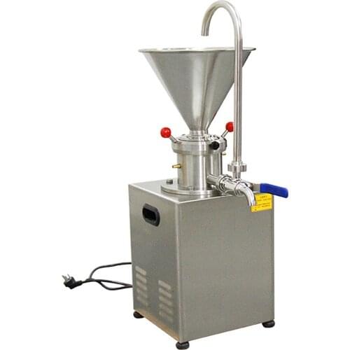 High Speed Peanut Butter Machine, Vertical Colloid Mill Stainless Steel Grinding 220V 1500W JMC60