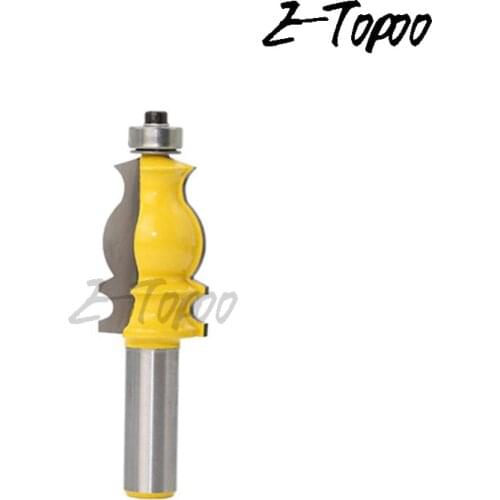 1/2inch Wood Milling Cutter Shank Architectural Cemented Carbide Molding Router Bit Trimming for Woodwork Cutter Power Tools