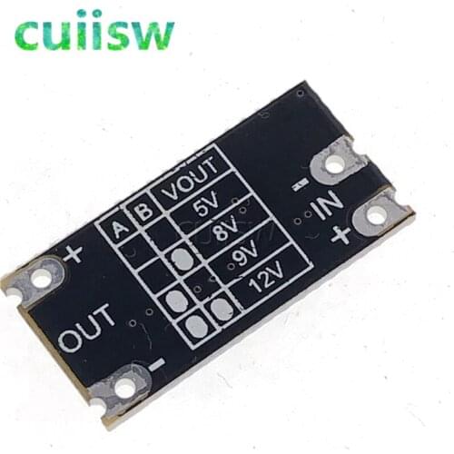 1.5A Multi-function Mini Boost Module Step Up Board 5V 8V 9V 12V LED Indicator Diy Voltage Module 3.7V lithium battery boost